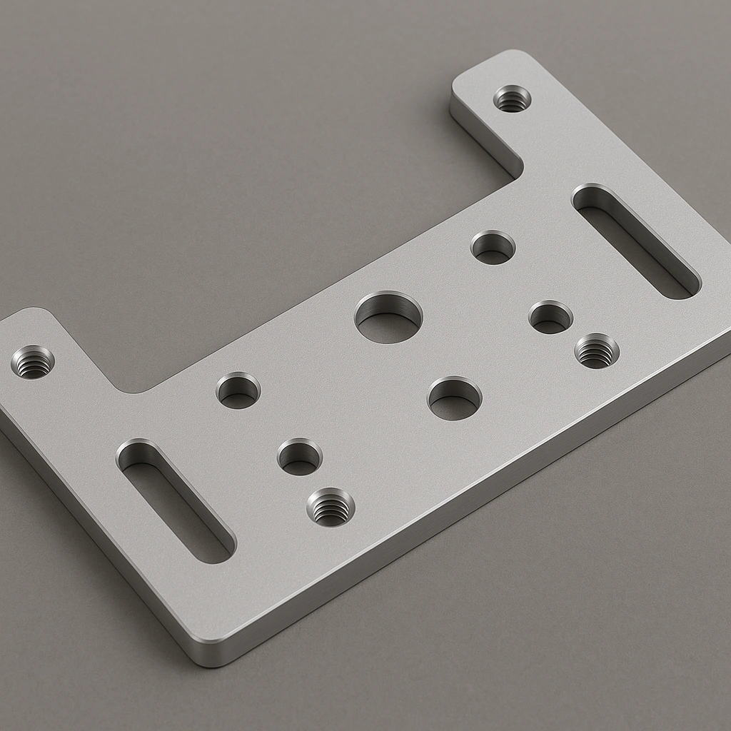 Aluminum mounting plates