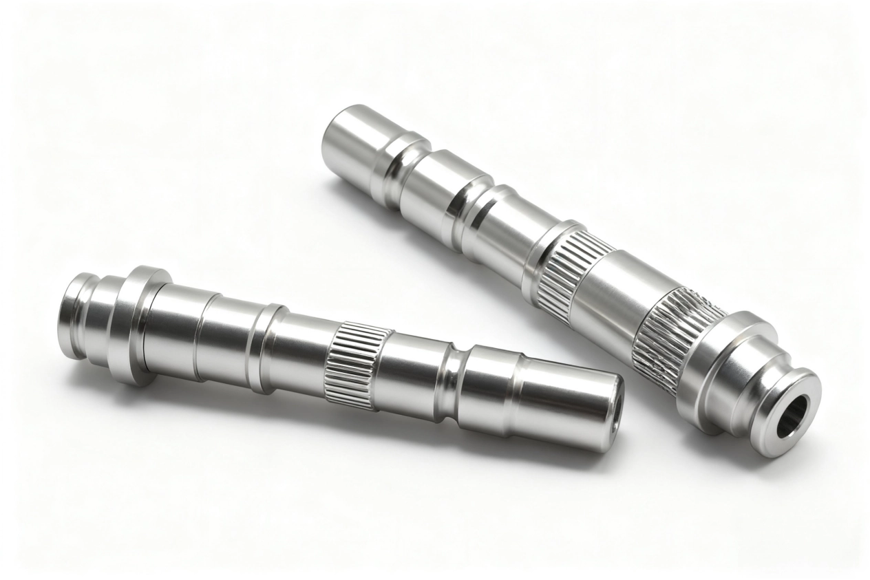 Expert CNC Turning Crafting Custom Aluminum Shafts and Spindles for Medical Automation Devices