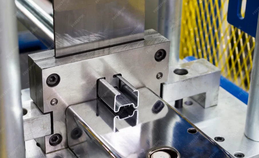 Advanced CNC Operations on T-Slot Aluminum Profiles for Custom Industrial Equipment.