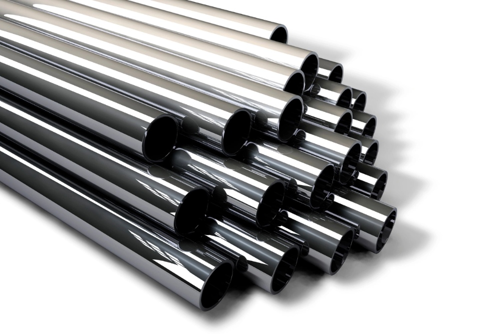 a bunch of aluminum tubes
