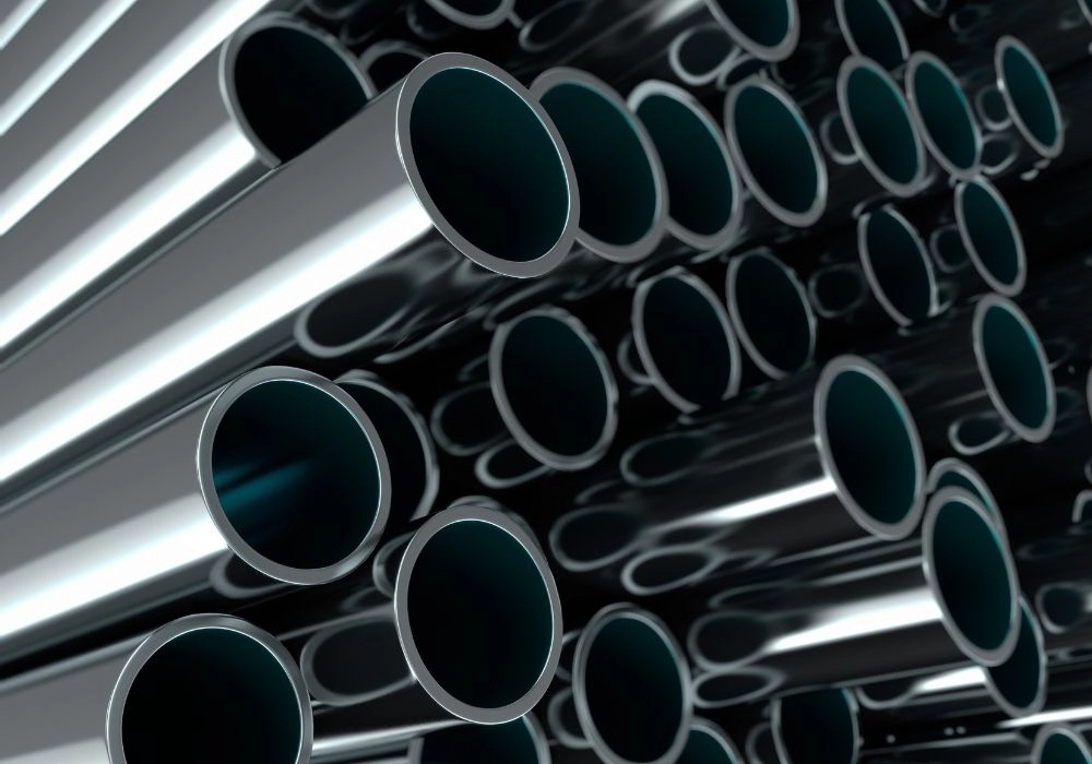 aluminum pipes