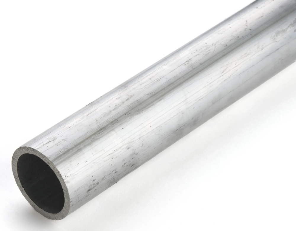 an aluminum pipe