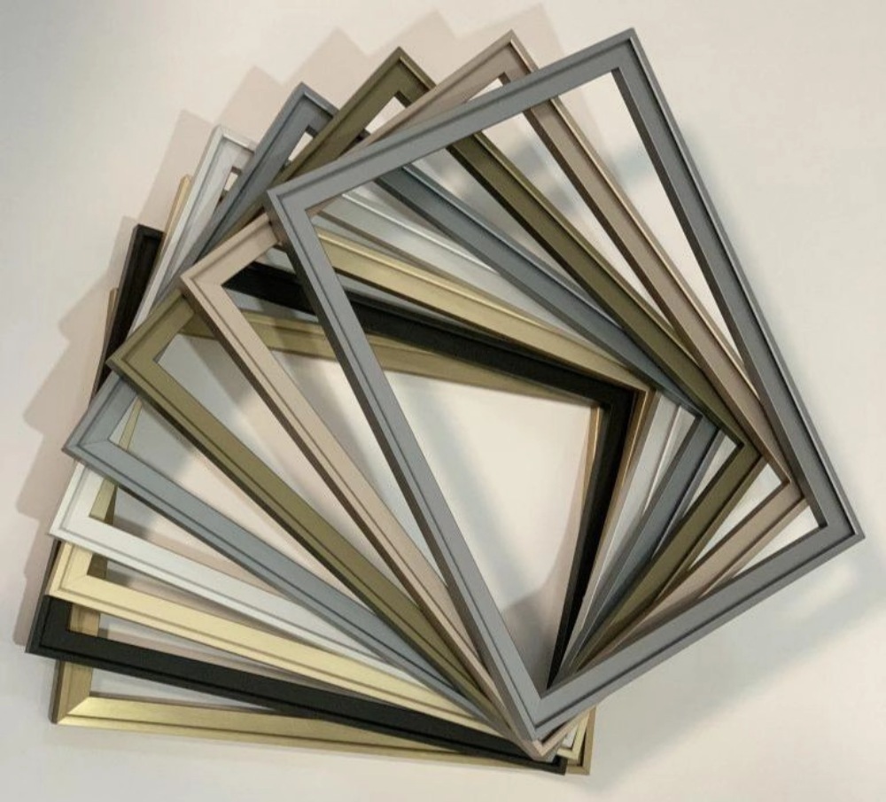 Slim Glass Aluminum Frame